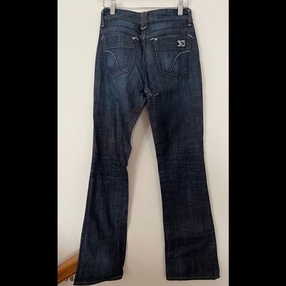 Joe’s blue jeans, fashionably ripped in the back, good condition, size 24 - Picture 3 of 9